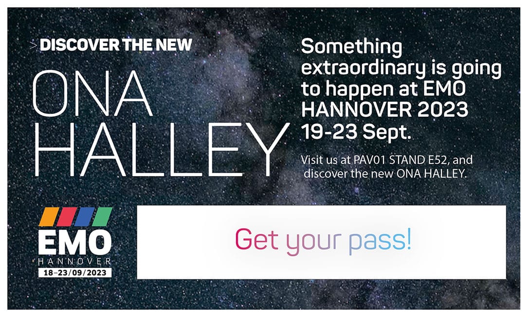 Visit us at PAV01 STAND E52, and discover the new ONA HALLEY.